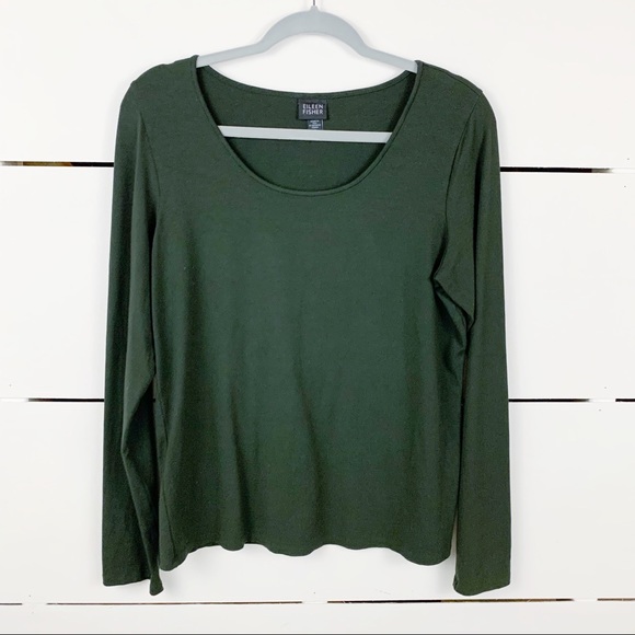 eileen fisher long sleeve tee
